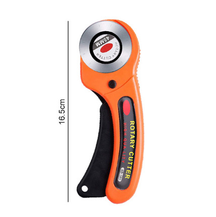 Cortador Rotativo Manual para Tela 45mm para Corte de Tela