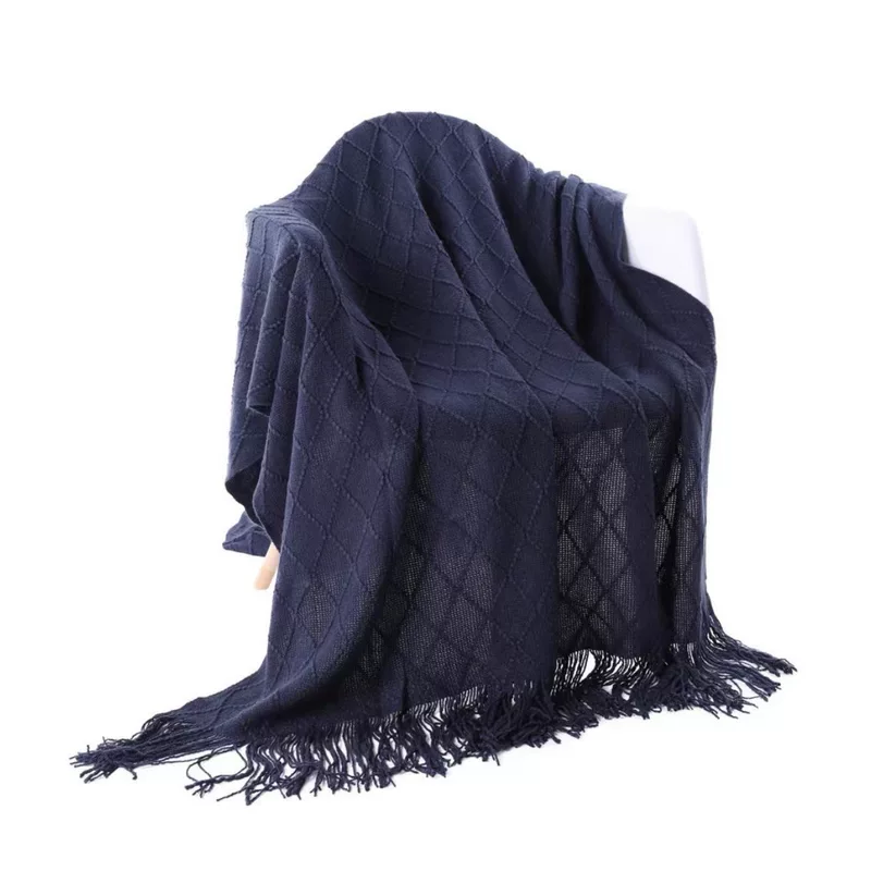 Knitted duvet, decorations, for import