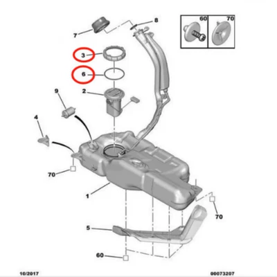 153130 153141, Fuel tank