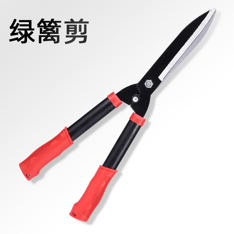 篱笆剪园艺剪刀绿篱剪刀草坪修剪修枝剪花草树枝剪粗枝园林大剪刀-阿里巴巴