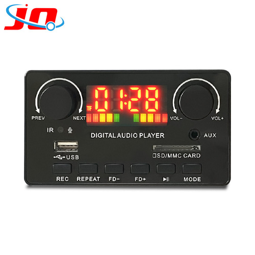 JQ power amplifier board 2*40W car audio mp3 decoder board Bluetooth mp3 decoder Bluetooth module .0 version