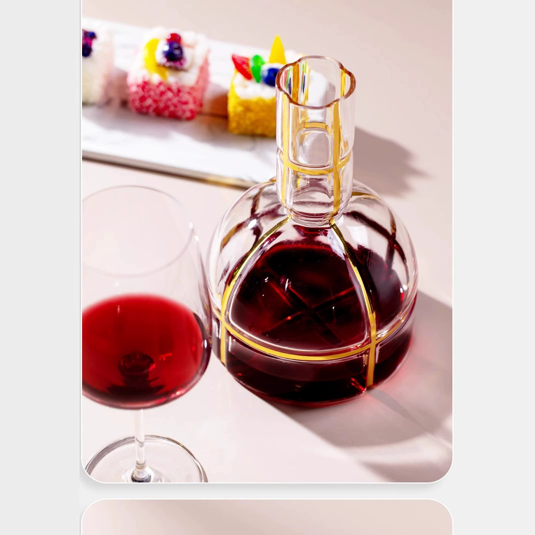 Новый европейский стиль легкого экстравагантного тизера бокалы для вина