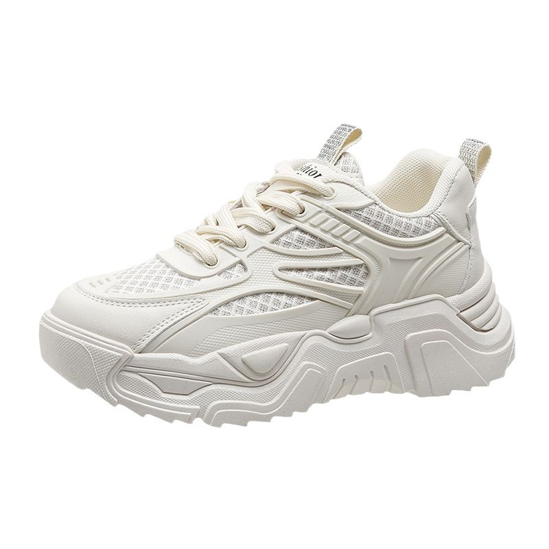 Zapatos de moda para mujeres 2024 nueva primavera y otoño versátil con suela gruesa zapatos de estilo portugués explosivo zapatos deportivos pequeños