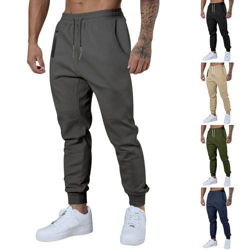 Amazon Western Men's Drawstring Casual Sports Pants Stylish and Breathable Men