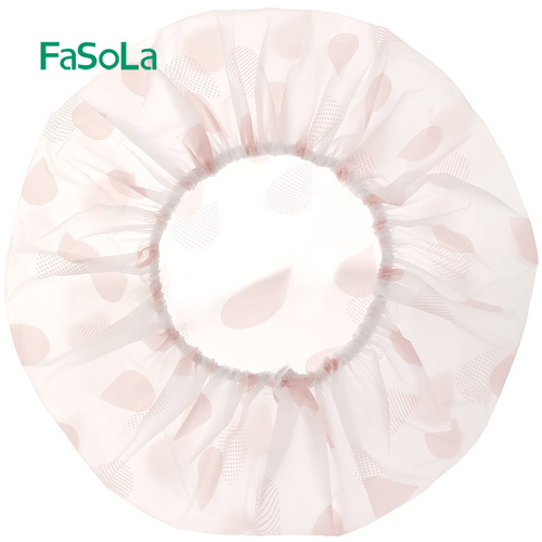 FaSoLa waterproof shower cap adult shower bath kitchen anti-oil fume hair cap shampoo cap bathing cap