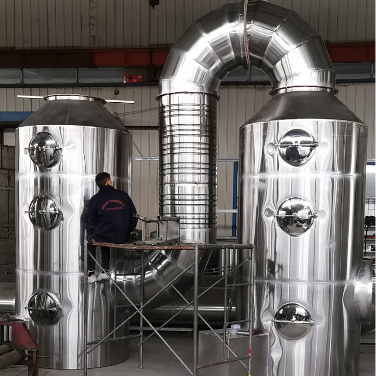 云南省不锈钢喷淋塔1