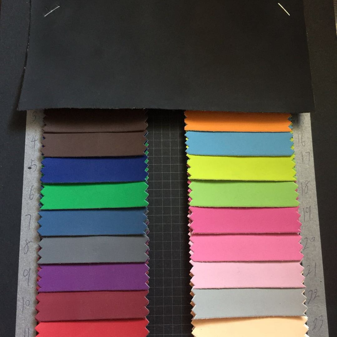 磨砂平面PU皮革面料无纺布水刺底电子包装盒手机壳电子包装人造革