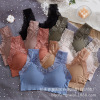 Lace supporting wireless bra, comfortable underwear, T-shirt, tube top, beautiful back