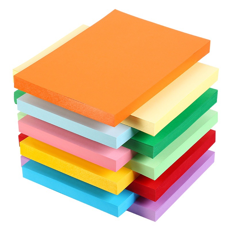 Spot 250g A4a3 cartón grueso color pulpa de madera pura álbum de fotos tarjeta dura pintura tarjeta de felicitación origami hecho a mano