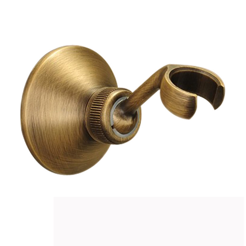 Shower accessories copper shower hand spray bracket fork adjustment height fixing seat copper hand shower nozzle bracket