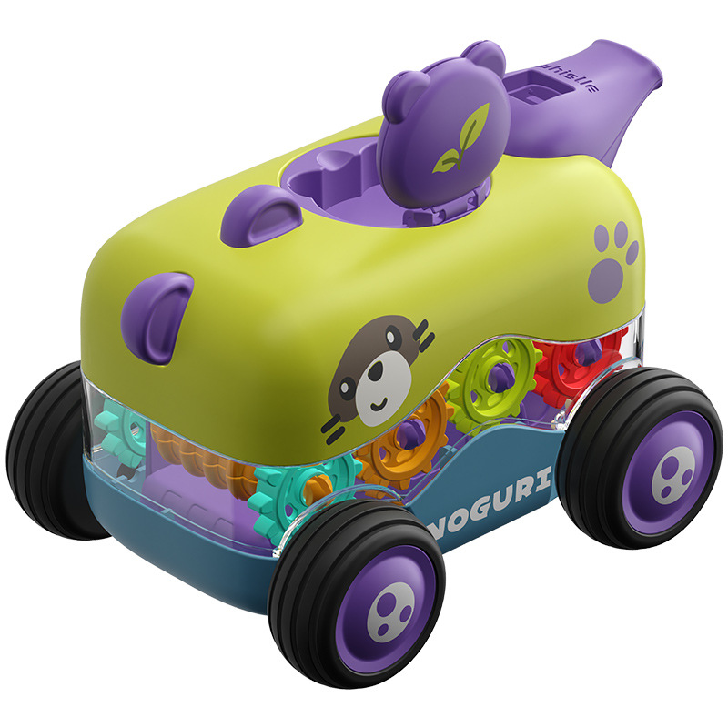 2026 nuevo coche infantil engranaje de inercia coche juguete niño 3 puzzle bebés regalos 6 al por mayor