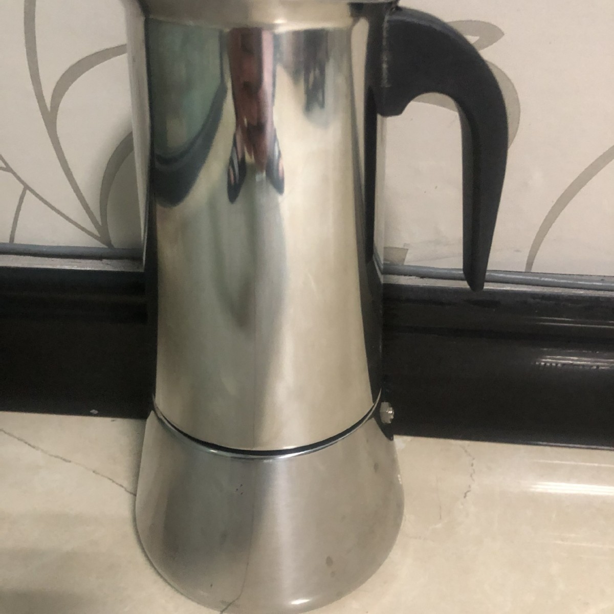 Cruzar la frontera de acero inoxidable Italiano Mocha olla de café olla de comercio exterior caliente Europeo concentrado francés cafetera en stock