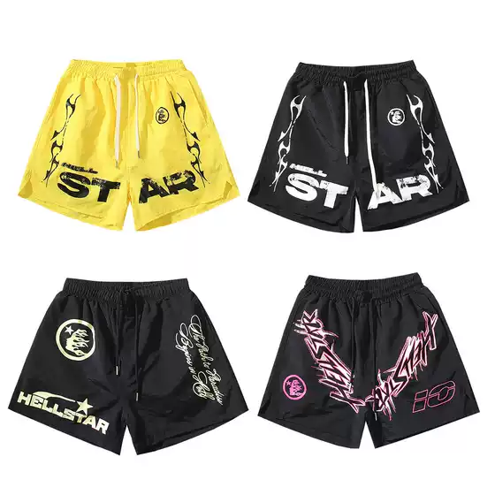 Hellstar Foreign Trade Hellstar Leisure Sports Summer Beach Shorts Men's Hot Pants Women's One Piece Batch Hair Collection