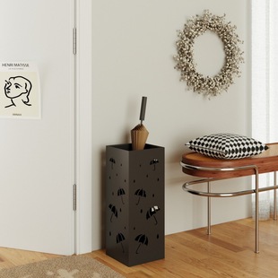 Umbrella Stand for Home Entrance, Floor-Standing Umbrella Holder, Commercial Hotel Office Umbrella Bucket, Entryway Umbrella Organizer