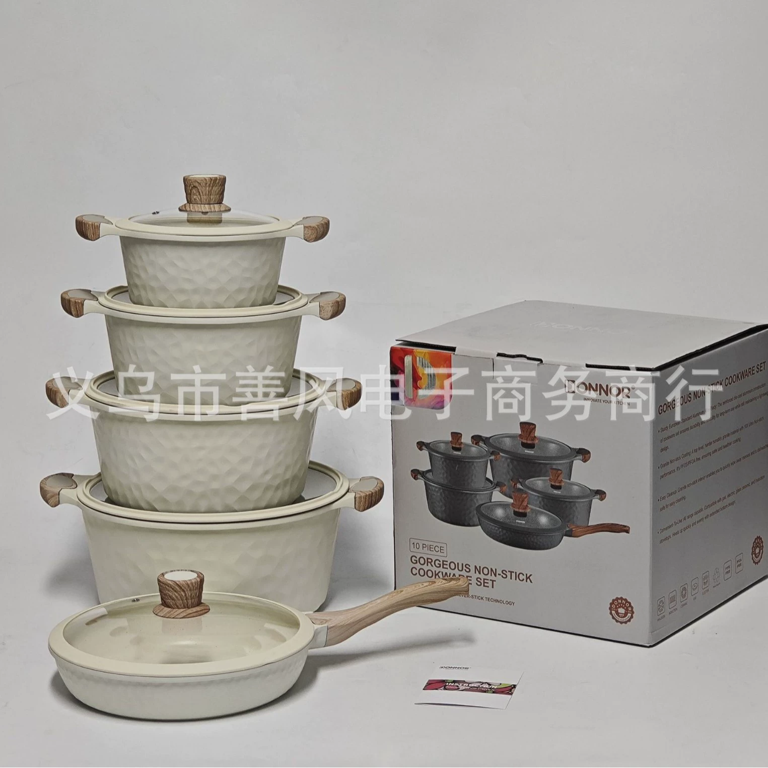 DONNOR Qili 10 предметов-2 кастрюли Fu-Fu-To-Fu-Fu-Fu-Fu-Fu-Fu-Fu-Pot-Pot-Pot