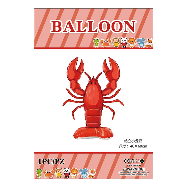 Standing crayfish 【Back card single installation】