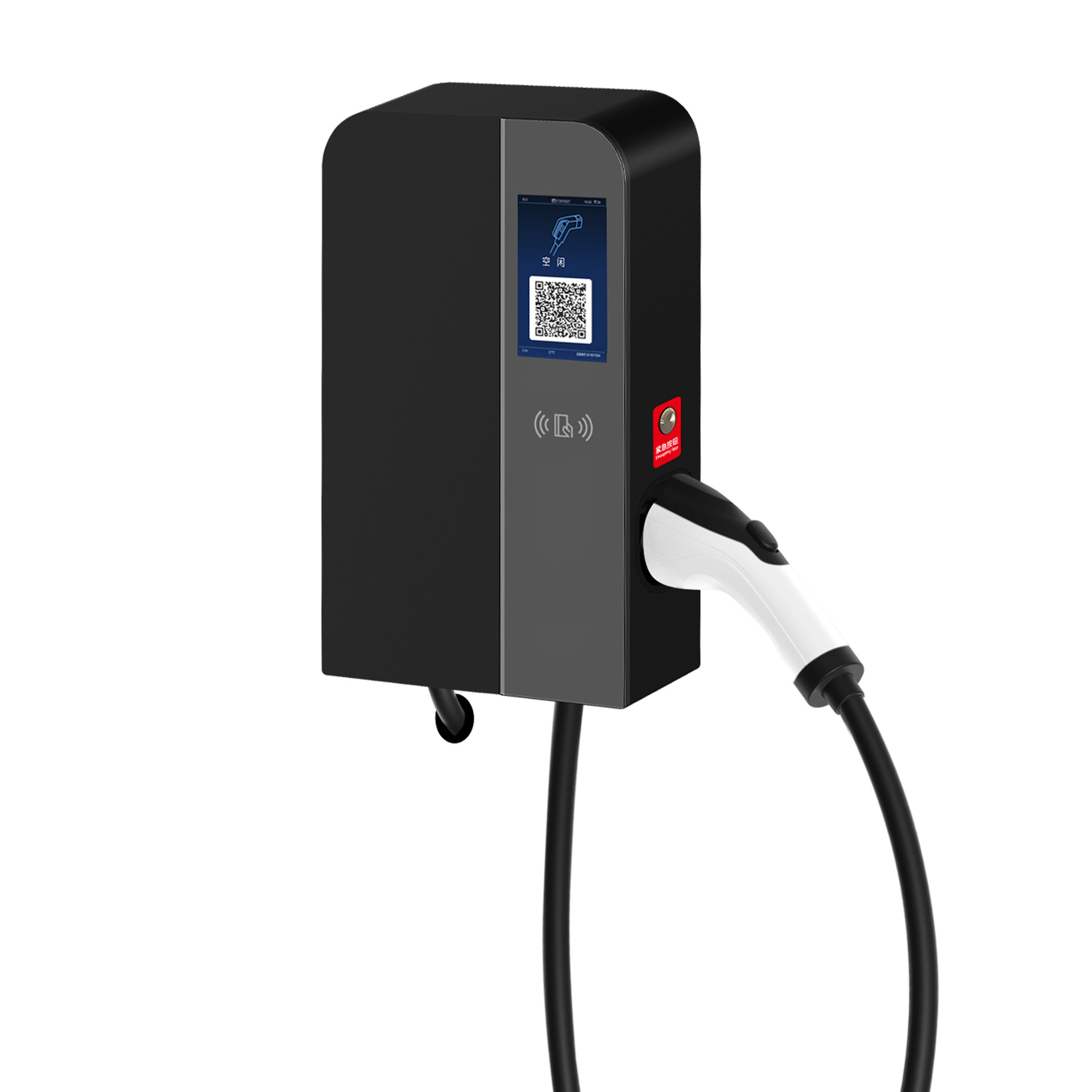 新能源汽车充电桩7kw家用智能交流7孔商用桩比亚迪吉利特斯拉