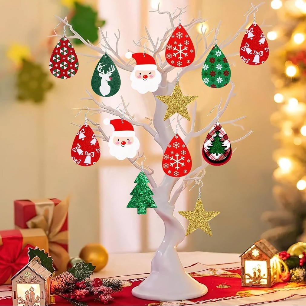 acrylic creative elegant universal earrings drop-shaped