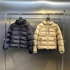 正确版 NFC芯片 M家新款工装机能连帽秋冬羽绒服男女百搭外套夹克