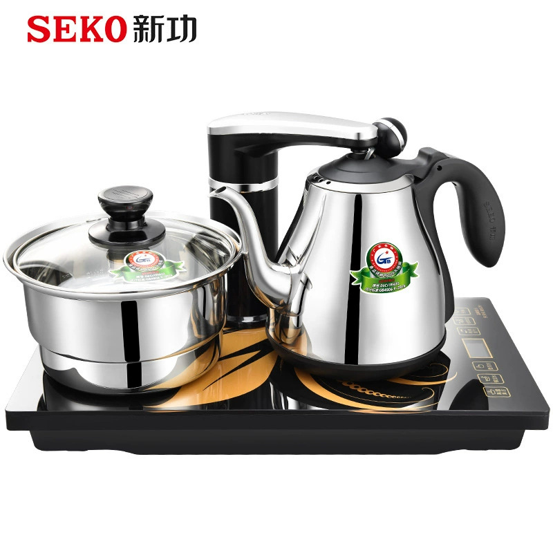 새로운 전원 F90 F98 F102 자동 물 및 전기 주전자 티 테이블 주전자 내장 가정용 전기 차