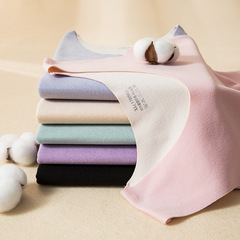 Double Color Double-Faced Fleece Seamless Men's and Women's Warm Vest with Contour Cutting, Plus Velvety Lining Underwear Manufacturer Wholesale