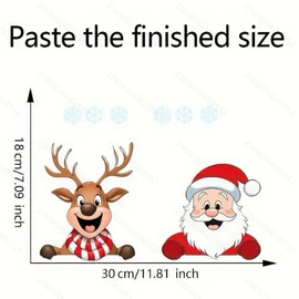 墙贴;圣诞装饰品;窗花、窗贴