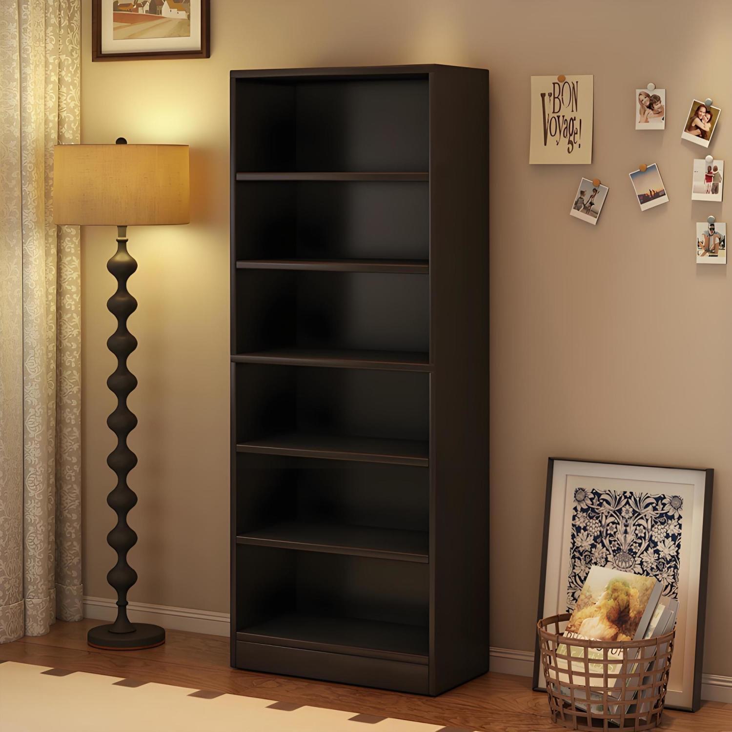 Simple Household Bookshelf, Floor-Standing Multi-Layer Classification Storage Cabinet, Living Room Balcony Storage Cabinet, Floor-Standing Modern Storage Rack 2