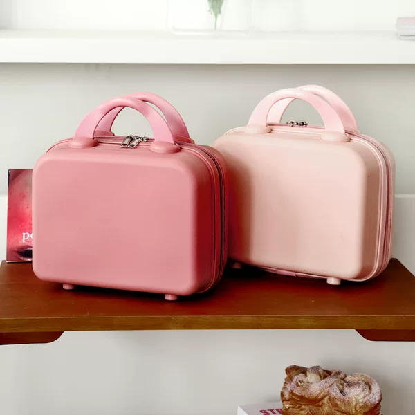 12inch Satchel Cosmetic Case Storage Box Holiday Gift Box Multi-Functional Small Suitcase Blind Box Special