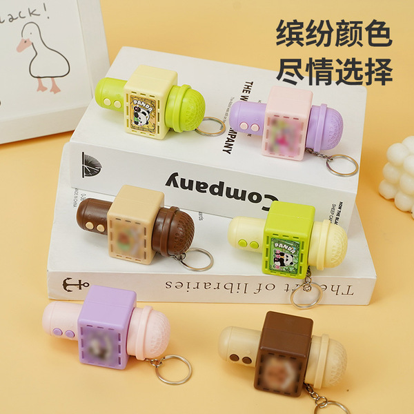 Small cute music microphone