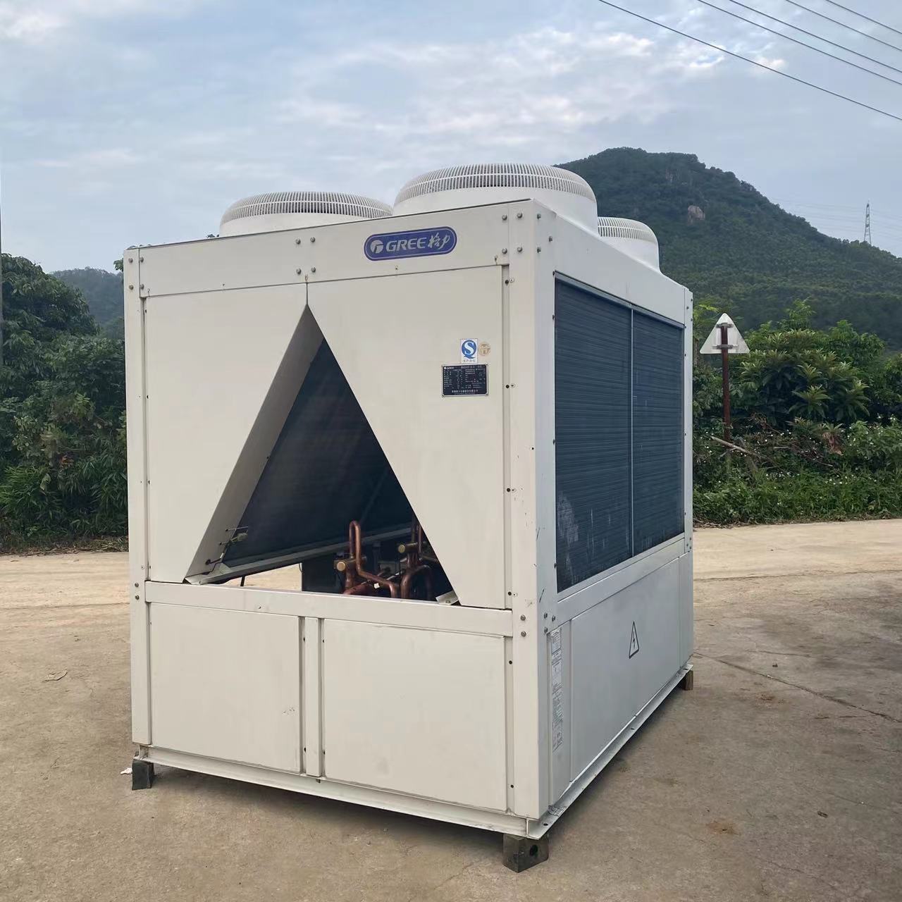 二手商用中央空调格力130风冷模块机组