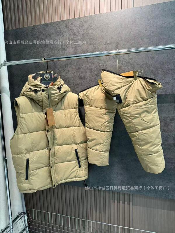 跨境外贸B家巴情侣宝羽绒棉服 双袖可拆卸背心三合一男女同款外套|undefined