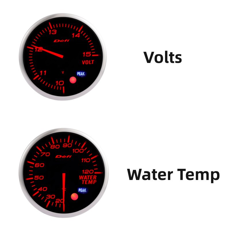 Factory wholesale new DEFI BF car modified instrument racing water temperature speed turbine pressure air-fuel ratio meter