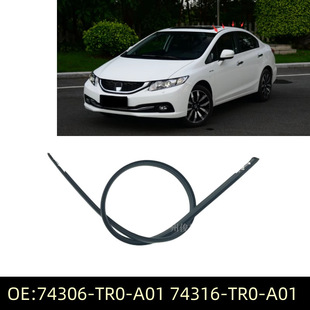 74306-TRA0-a 0174316 -tr0-a01 Is Suitable for 12-15 Civic Roof Strips, Slotted Strips