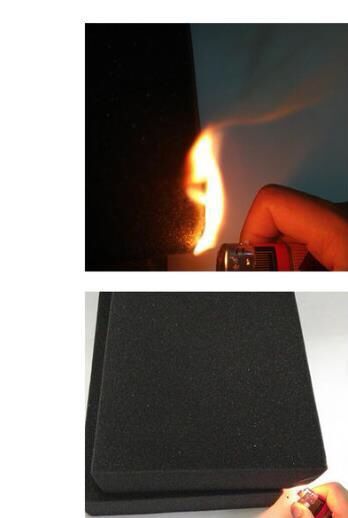 厂家供应黑色复铝膜隔热阻燃吸音防火海绵/复铝膜隔热阻燃海绵