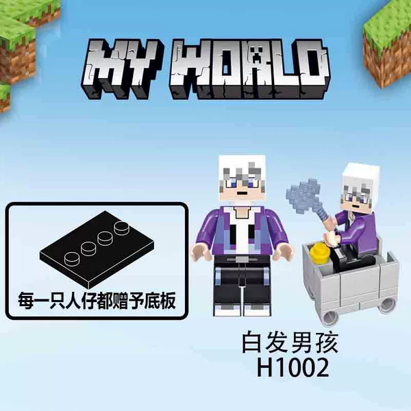 H1002 white hair boy
