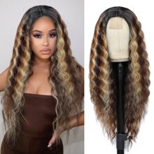 �ֻ��뷢����ֱ���羳ŷ��Ůʿ350#�ٷ�deep wave lace wigС��˿