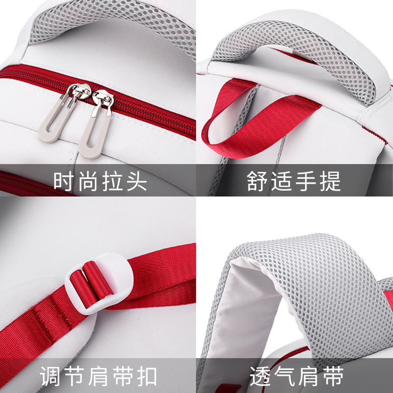 Mochila escolar nueva de pez natural para mujer universitaria, mochila de gran capacidad para escuela secundaria, estudiantes de escuela primaria, 3.º a 6.º grado, a prueba de salpicaduras