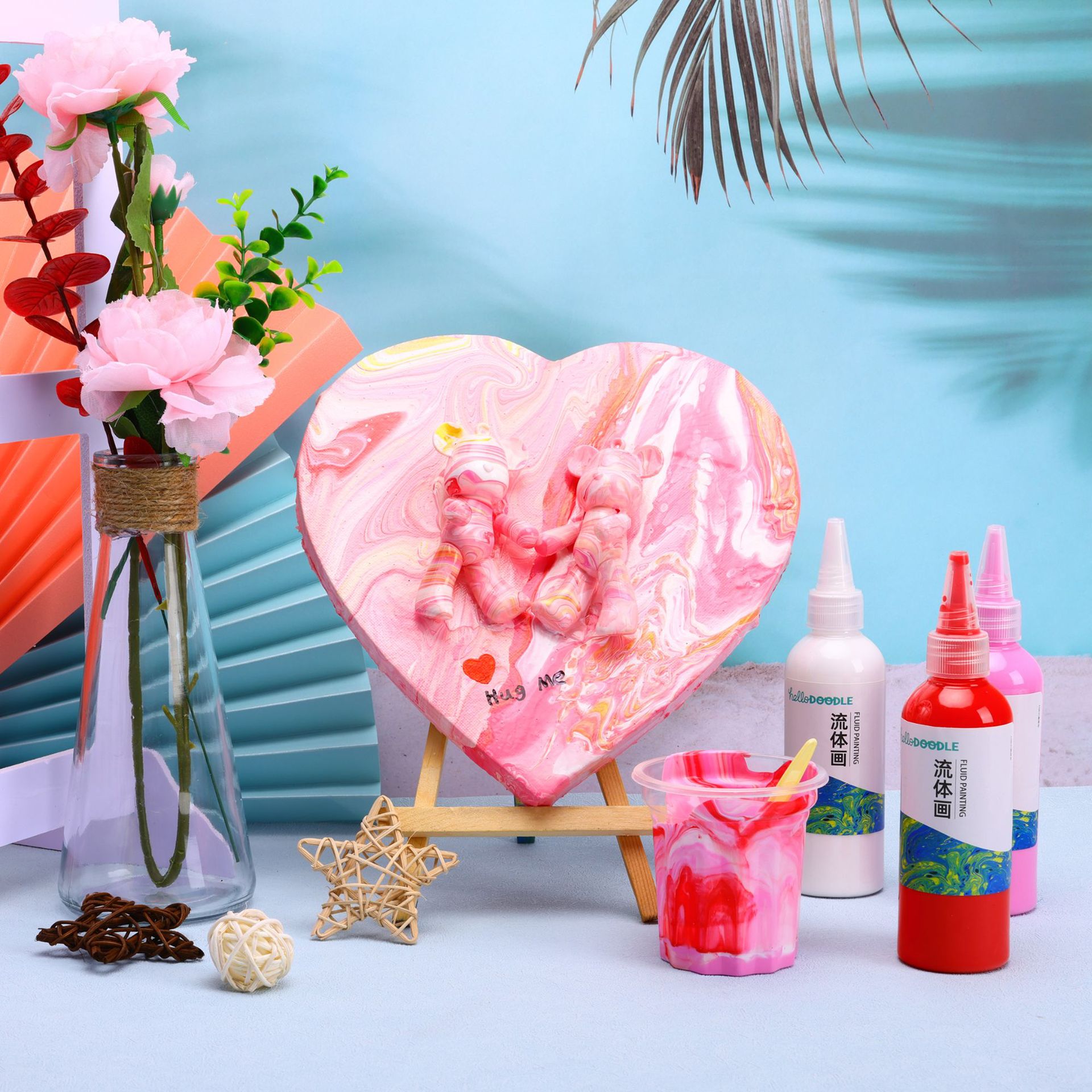 爱心流体熊  (1)