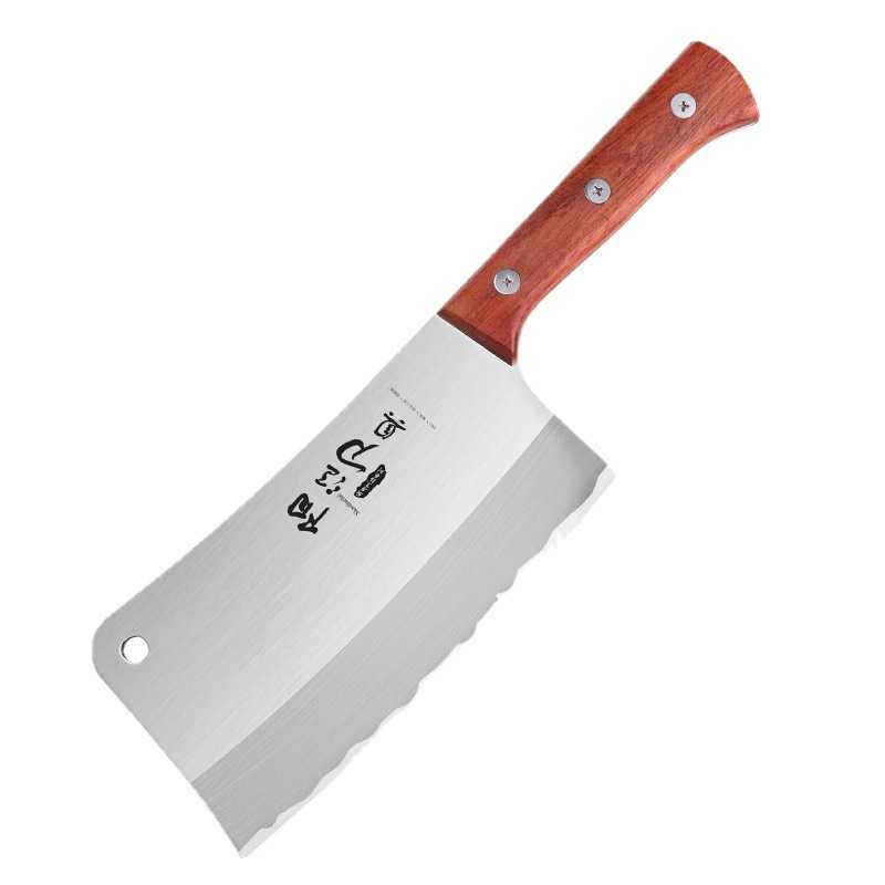 Cuchillo de costilla espesa cuchillo de hacha cuchillo de corte de hueso cuchillo de cocina gran cuchillo de corte de hueso cuchillo de abate de acero inoxidable