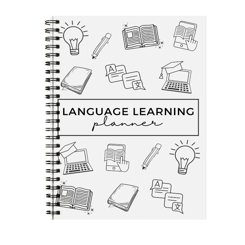 跨境爆款 Learn a New Language Vocabulary Notebook词汇笔记本|undefined