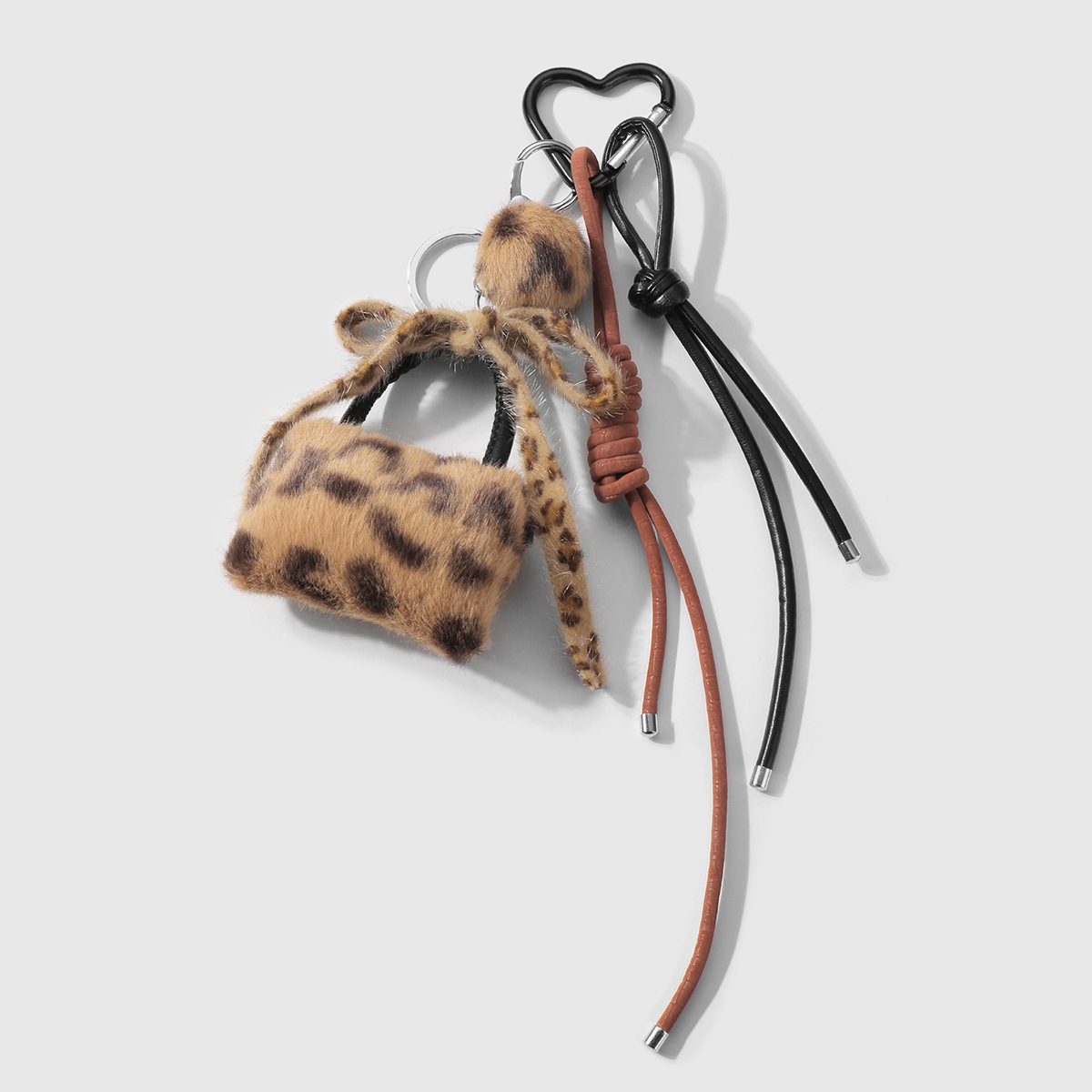 1 Piece Romantic Series Retro Leopard Print Alloy Women's Bag Charms h5 Picture7