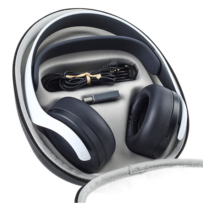 Adecuado para Sony PS5 PULSO 3D auricular Bluetooth inalámbrico caja de almacenamiento portátil EVA bolsa de almacenamiento resistente a la caída