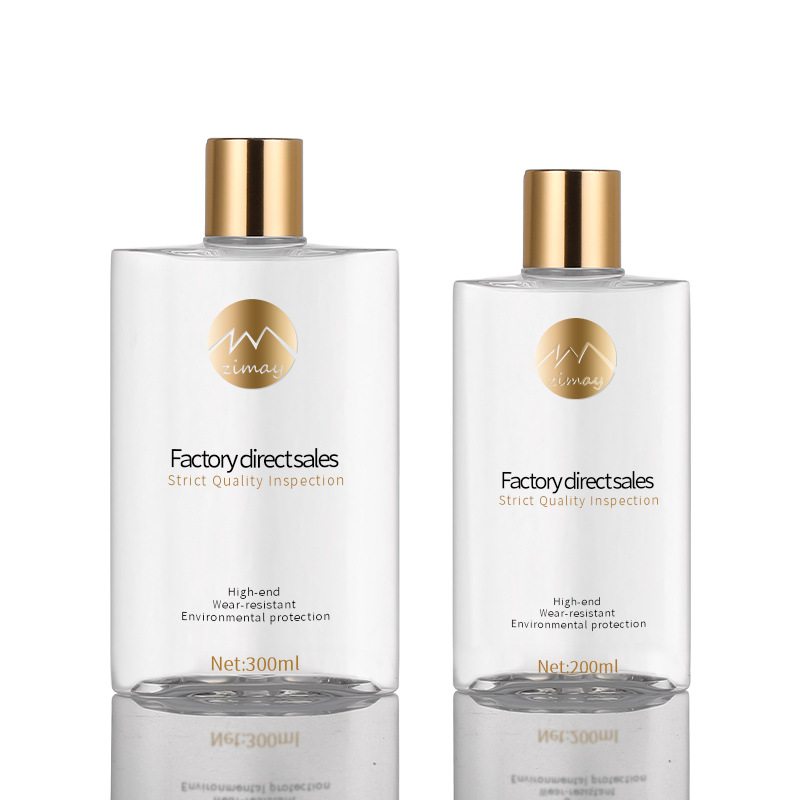 厂家新品200ml内衣裤洗衣液分装瓶 300ml透明塑料瓶 生姜洗发水瓶