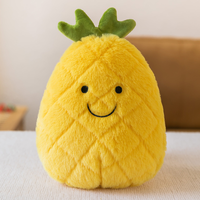 果物のぬいぐるみのペンダントはかわいい人形のトランペットのぬいぐるみをシミュレートして、8寸髪のキャッチマシンの結婚祝いの人形を投げます。|undefined