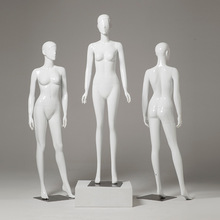 全身抽象新款韓式模特架女裝店櫥窗展示道具婚紗攝影假模特玻璃鋼