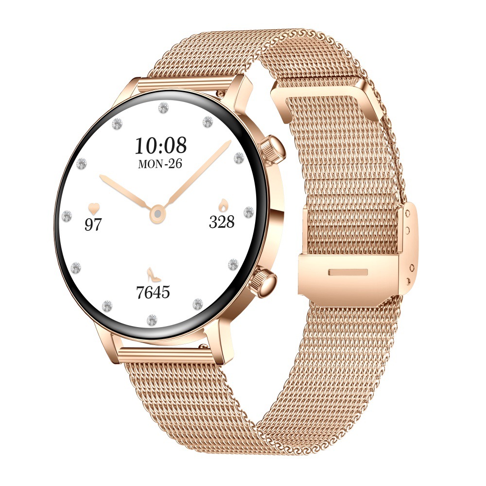 Cross-border new MK96 women's smart watch AMOLED screen health monitoring female physiological information phone reminder