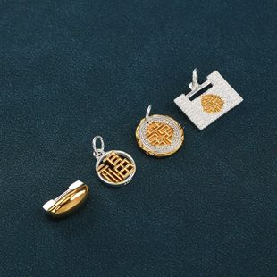 S925���y僽�����С�i���pϲ���iС����DIY�ֹ����K����Ʒ���