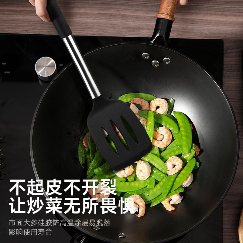 Silicone kitchenware stainless steel
