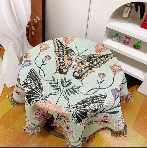 Sofa with butterfly