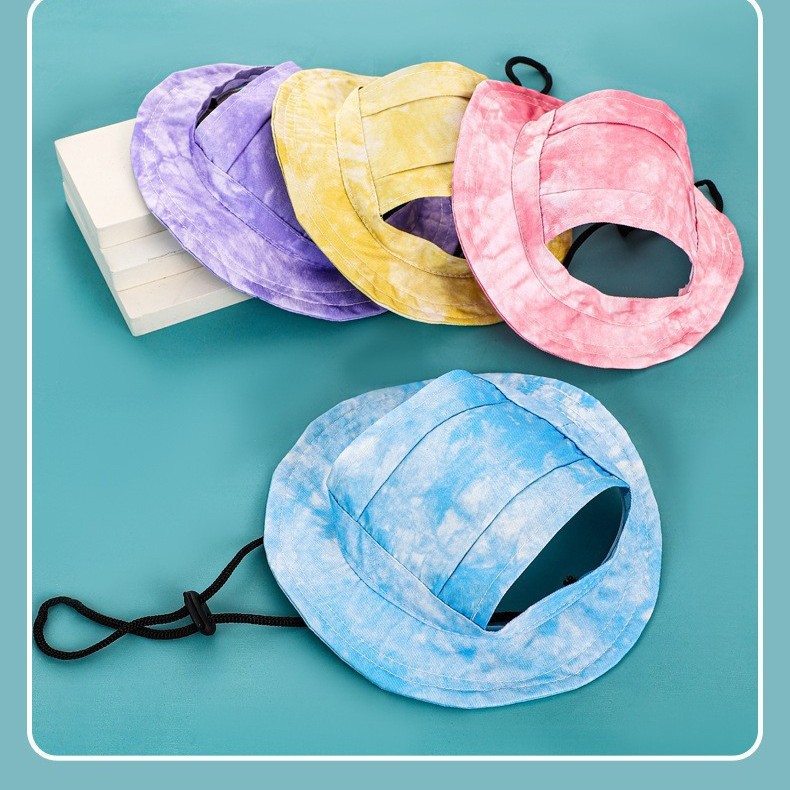 Sombrero para el sol para mascotas, mini sombrero de vaquero, protección UV, protección solar, sombrero de gato de peluche, casco al por mayor